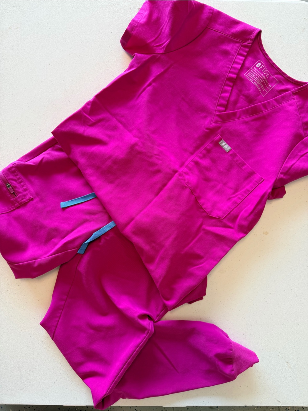 Figs -XS Bright Fuchsia Set